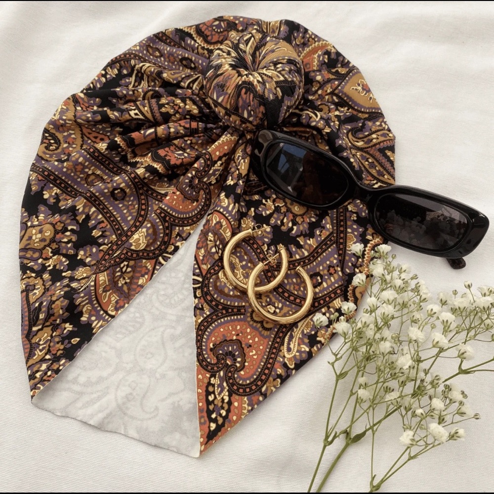 Montce Meg Paisley Turban One Size